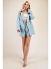 Open Front Blazer & Short Set