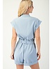 Baby blue romper