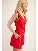 Sleeveless Blazer Jumpsuit