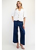 Bubble half Sleeve Blazer Top