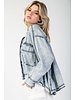 Plus washed jacket
