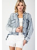 Plus washed jacket