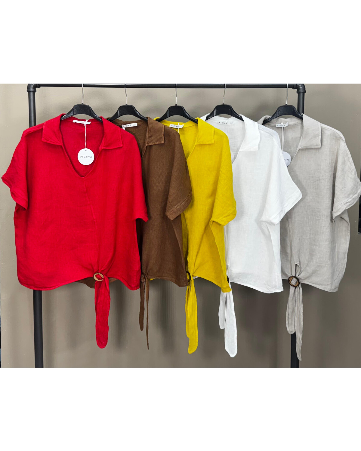 Mediterranean linen collection one size