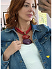 18” natural horn necklaces