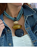18” natural horn necklaces