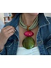 18” natural horn necklaces
