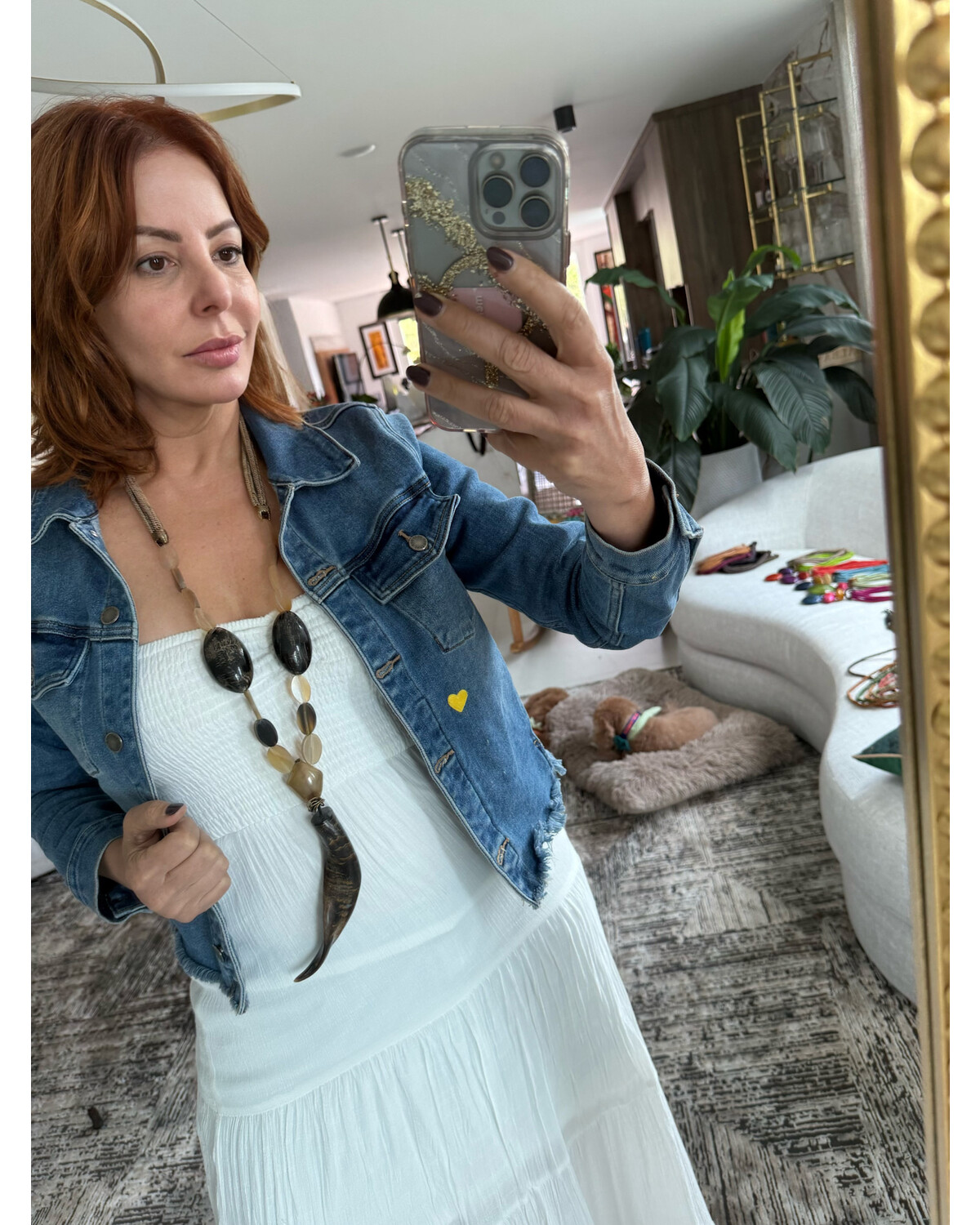 Long Horn Tusk Necklace