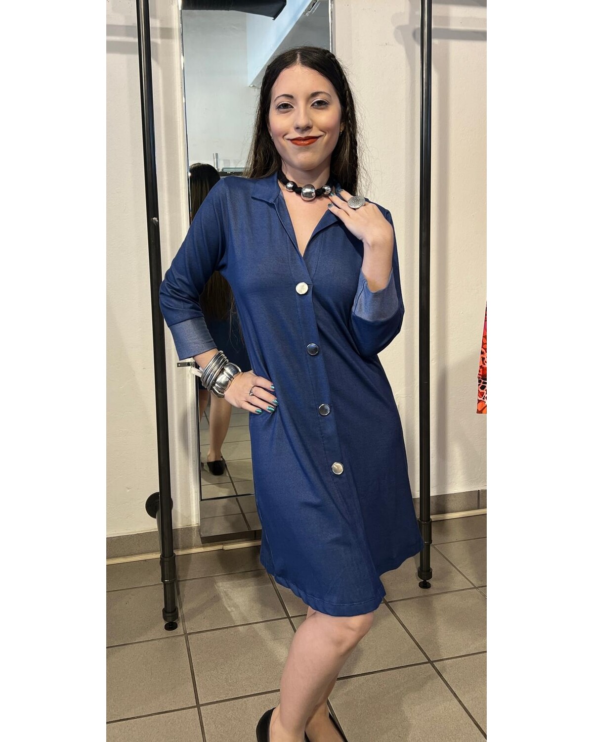 Midnight dress by designer