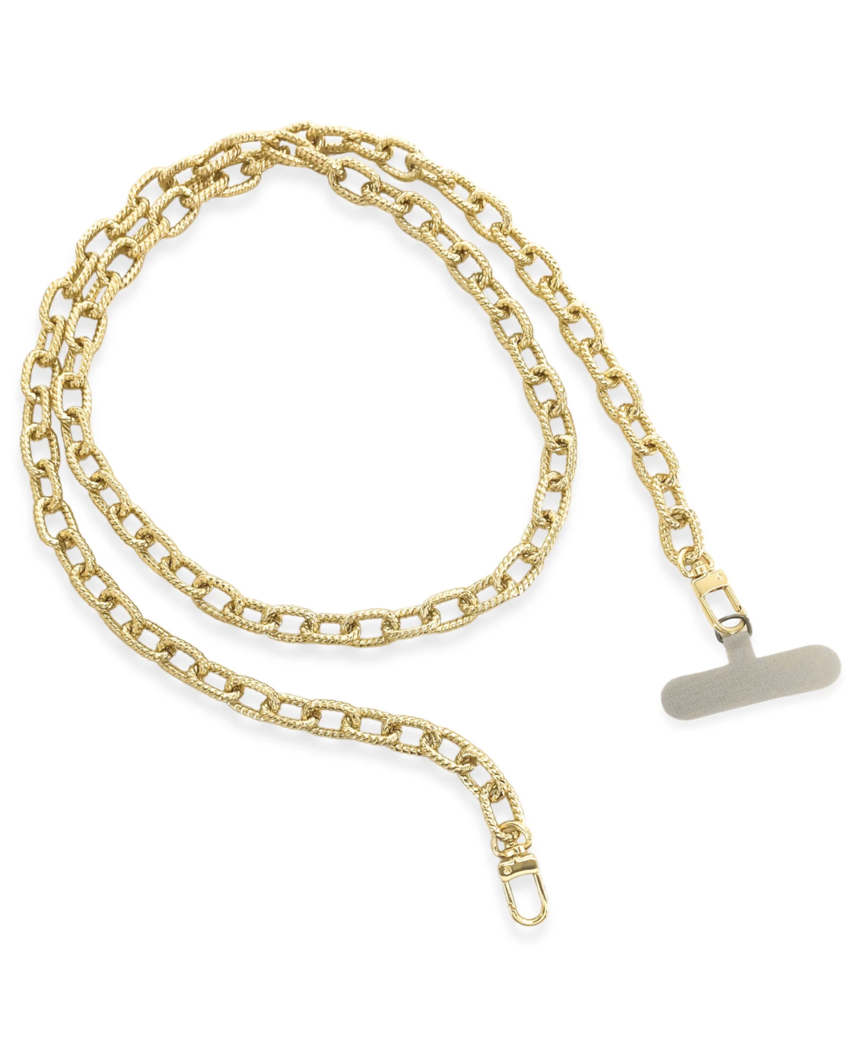 Long Twisted Paperclip Phone Chain