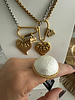 Big white ring 24k