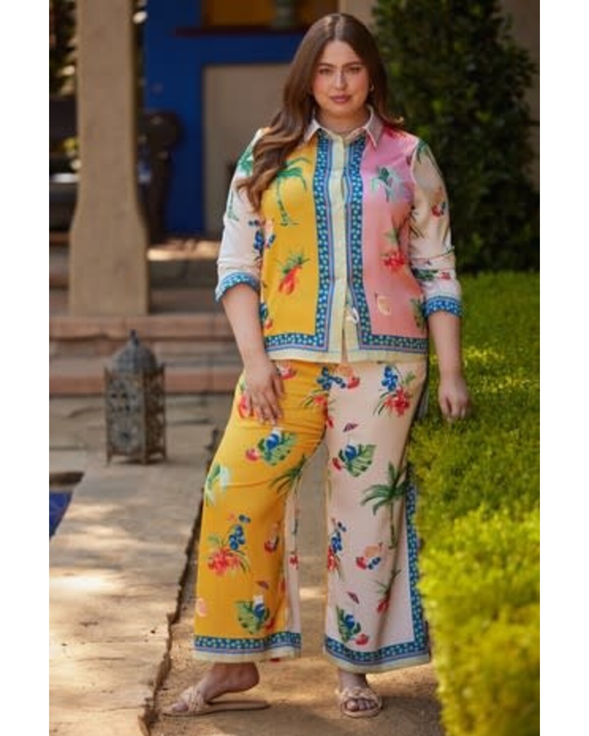 Printed Lisle set