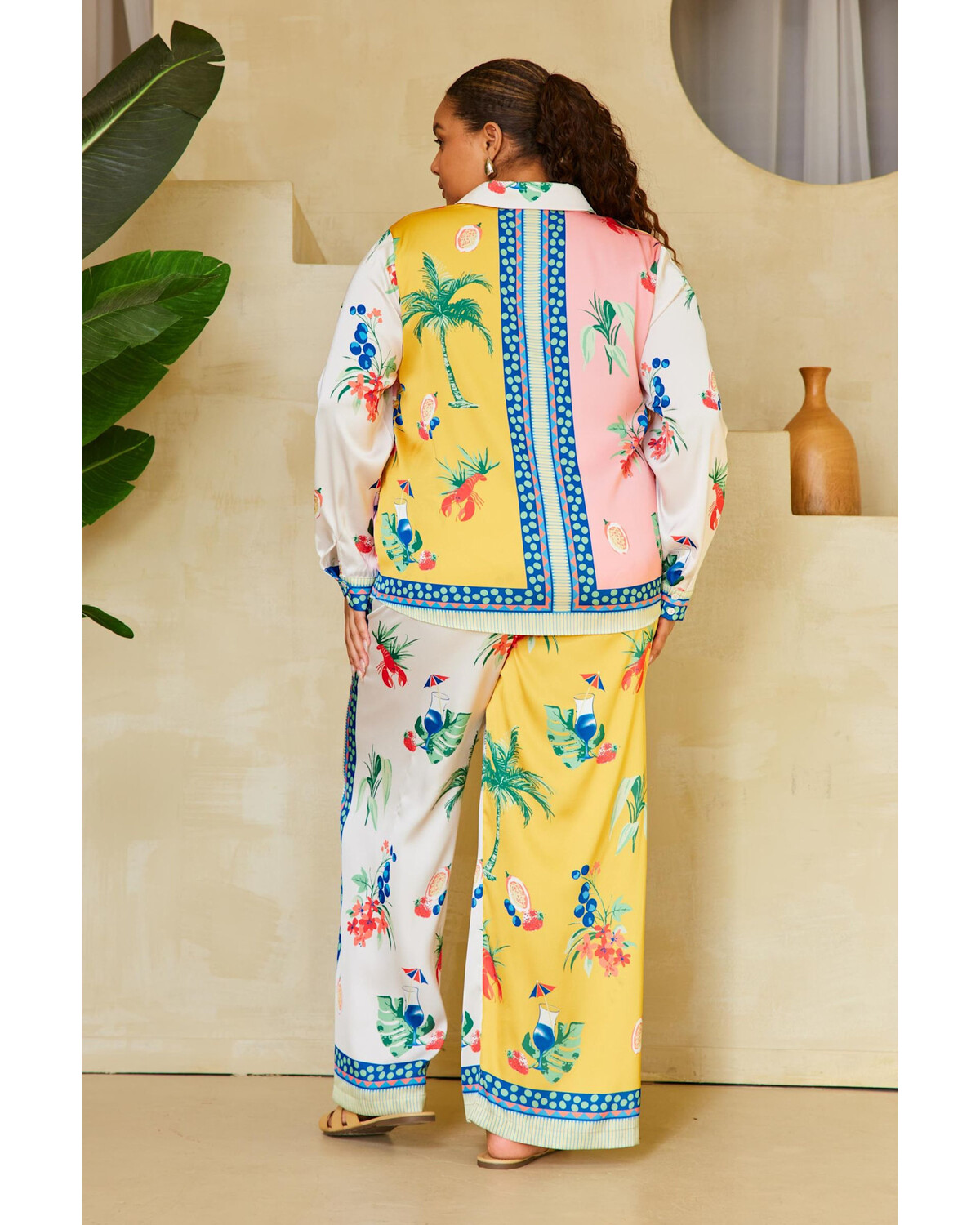 Printed Lisle set