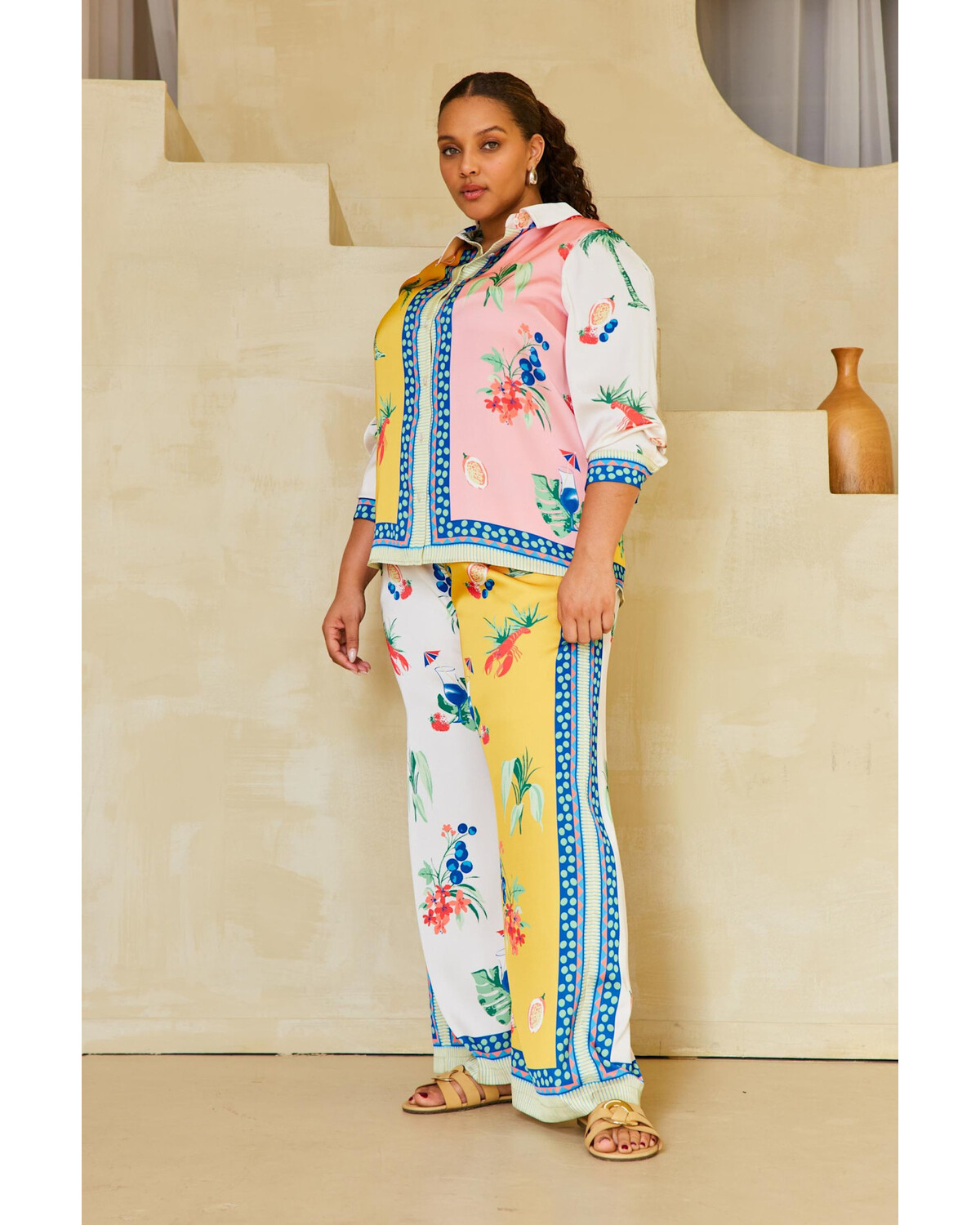 Printed Lisle set