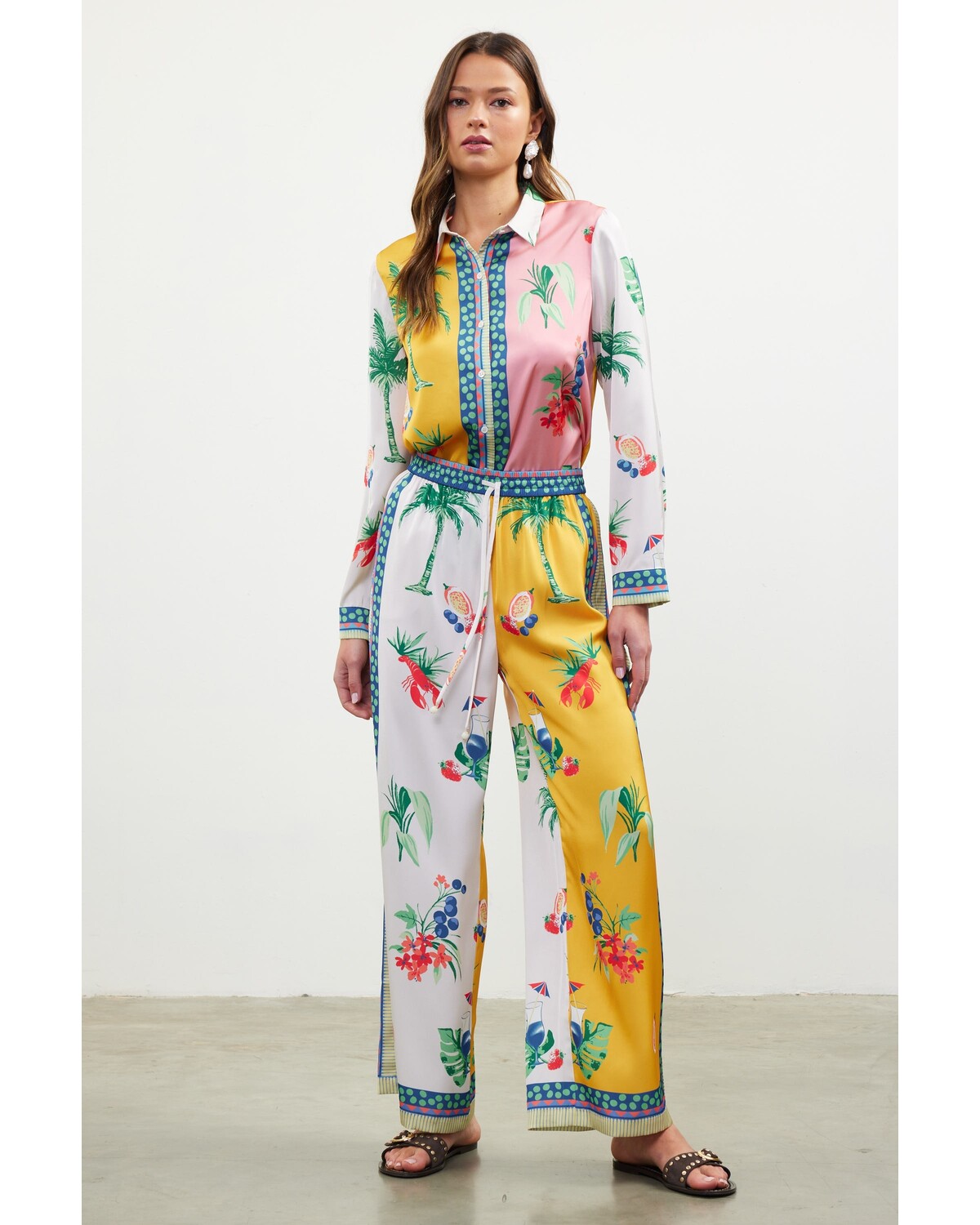 Printed Lisle set