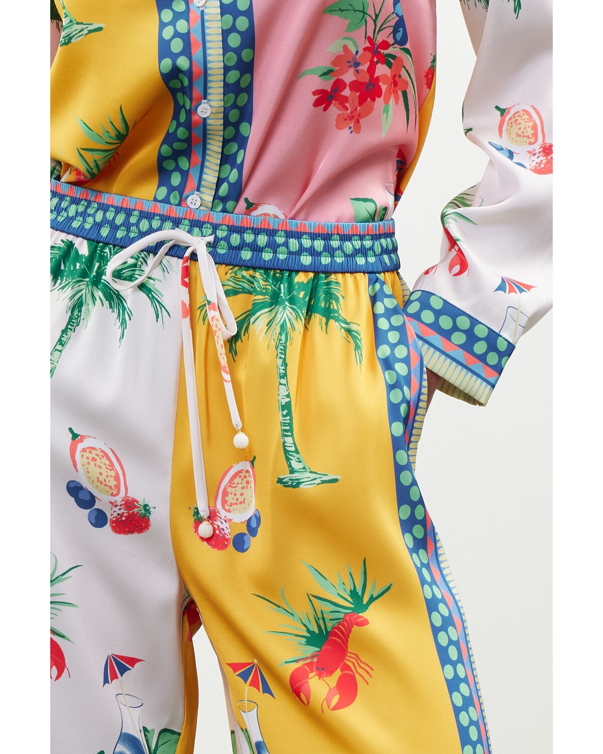 Printed Lisle set