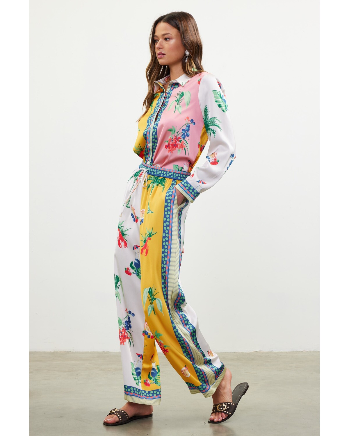 Printed Lisle set