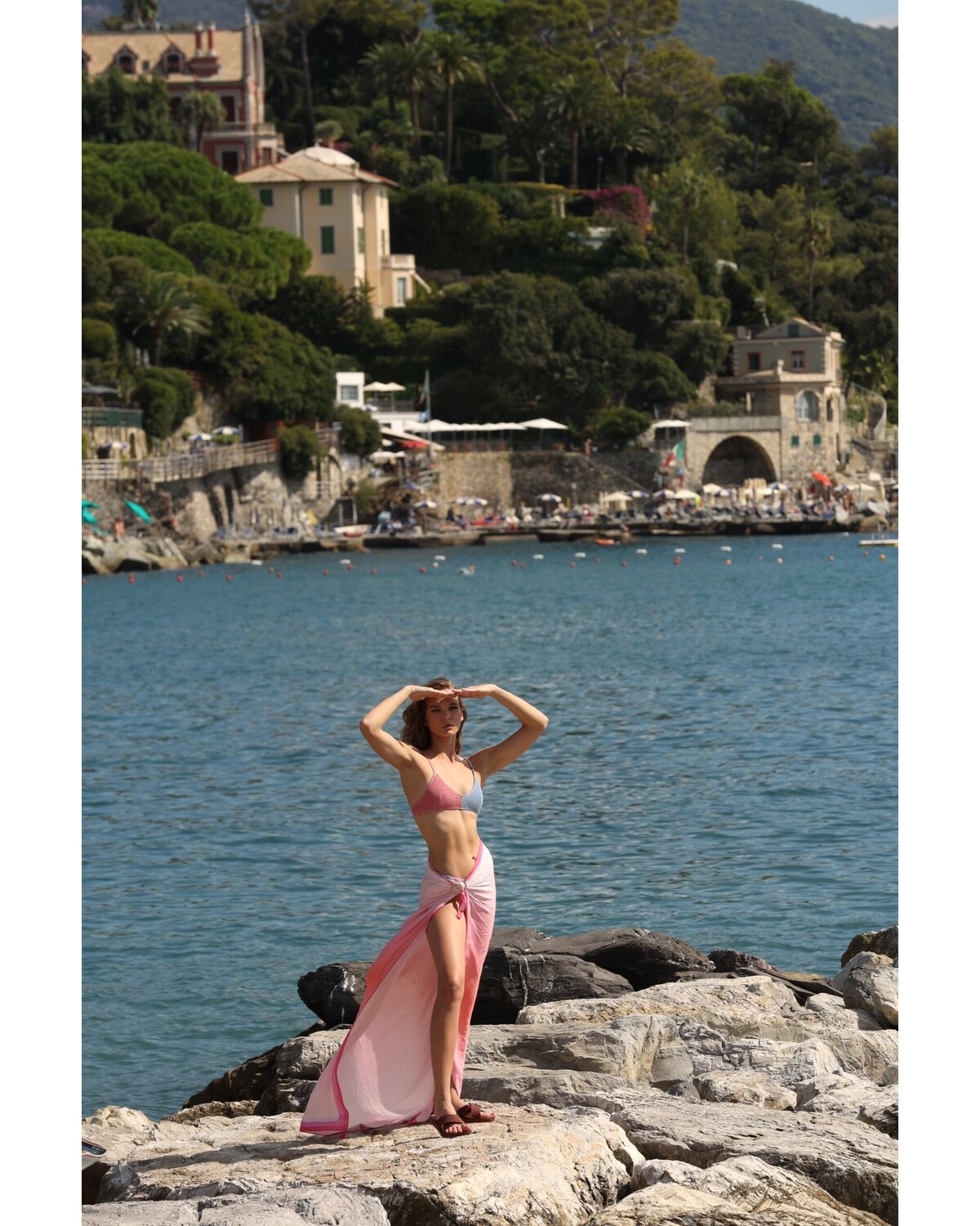 Pareo Multi forma Pink