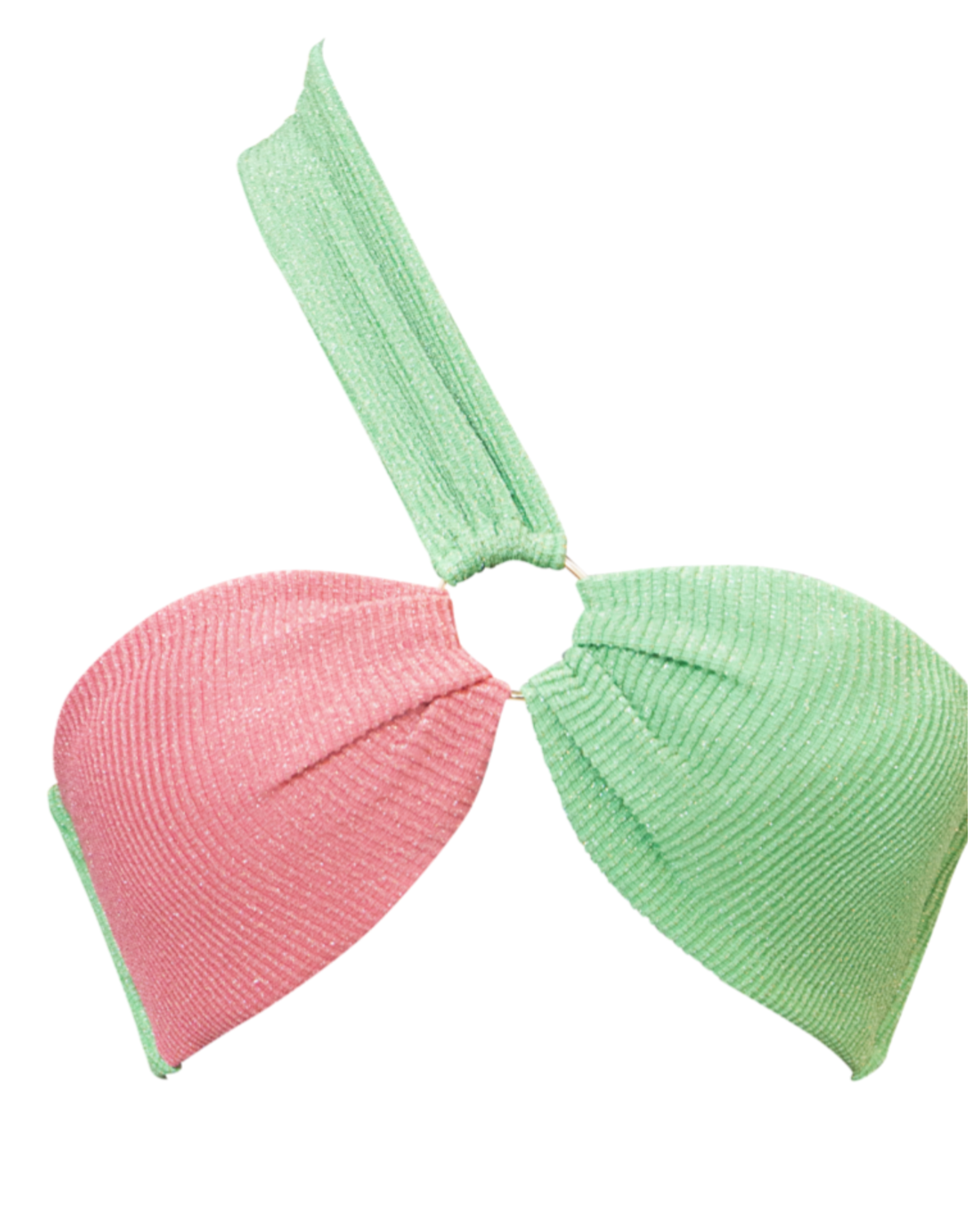 Malibu Twist Bikini Set  Description: Turn heads with the Malibu Twist Bikini Set, a bold and playful swimwear piece designed for sun-drenched days. This eye-catching set features a unique twisted one-shoulder top with a chic color-block design in s