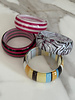 Striped & Patterned Acrylic Bangles