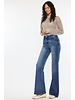 High Rise wide leg flare jeans