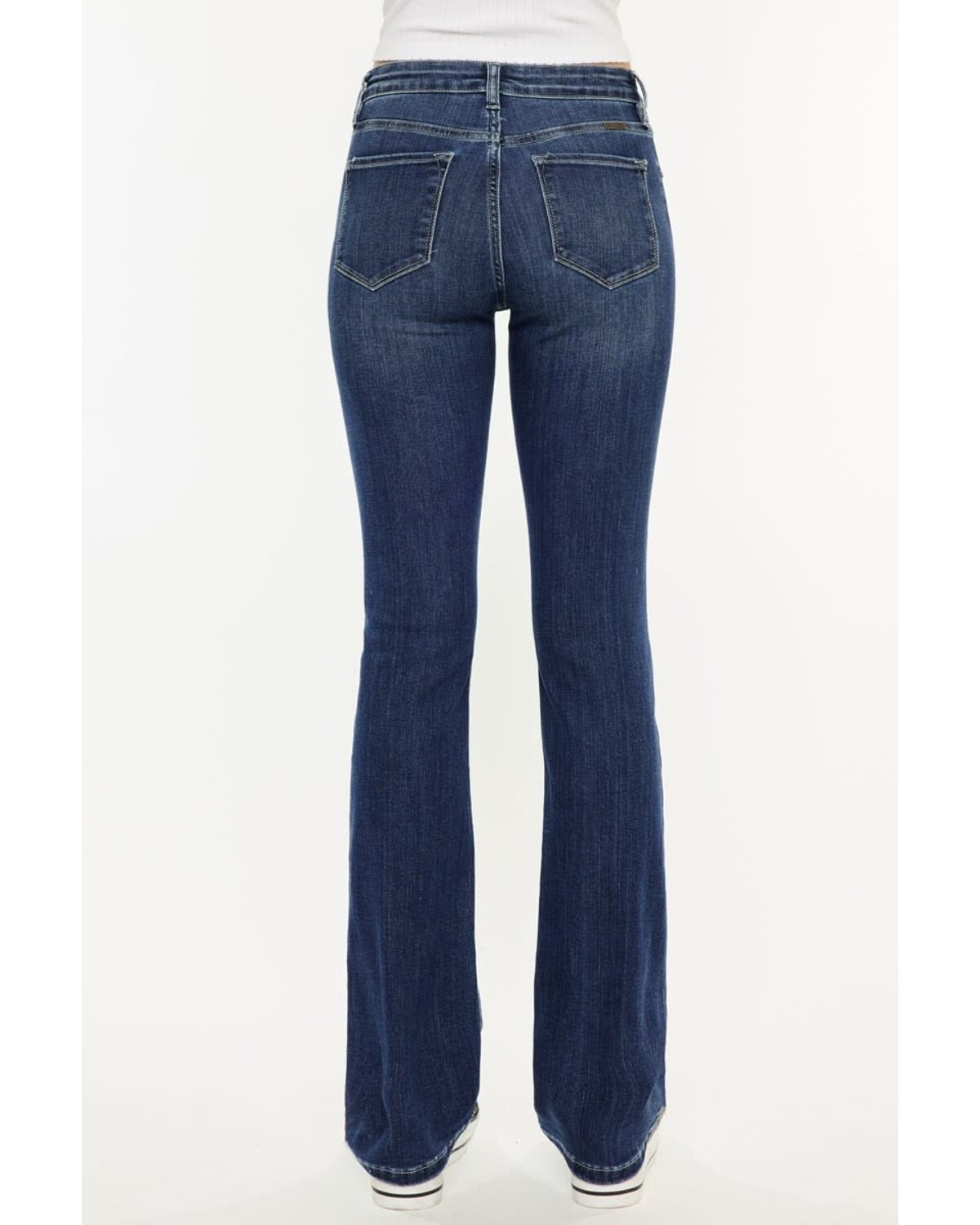 HIGH RISE SKINNY BOOTCUT JEANS