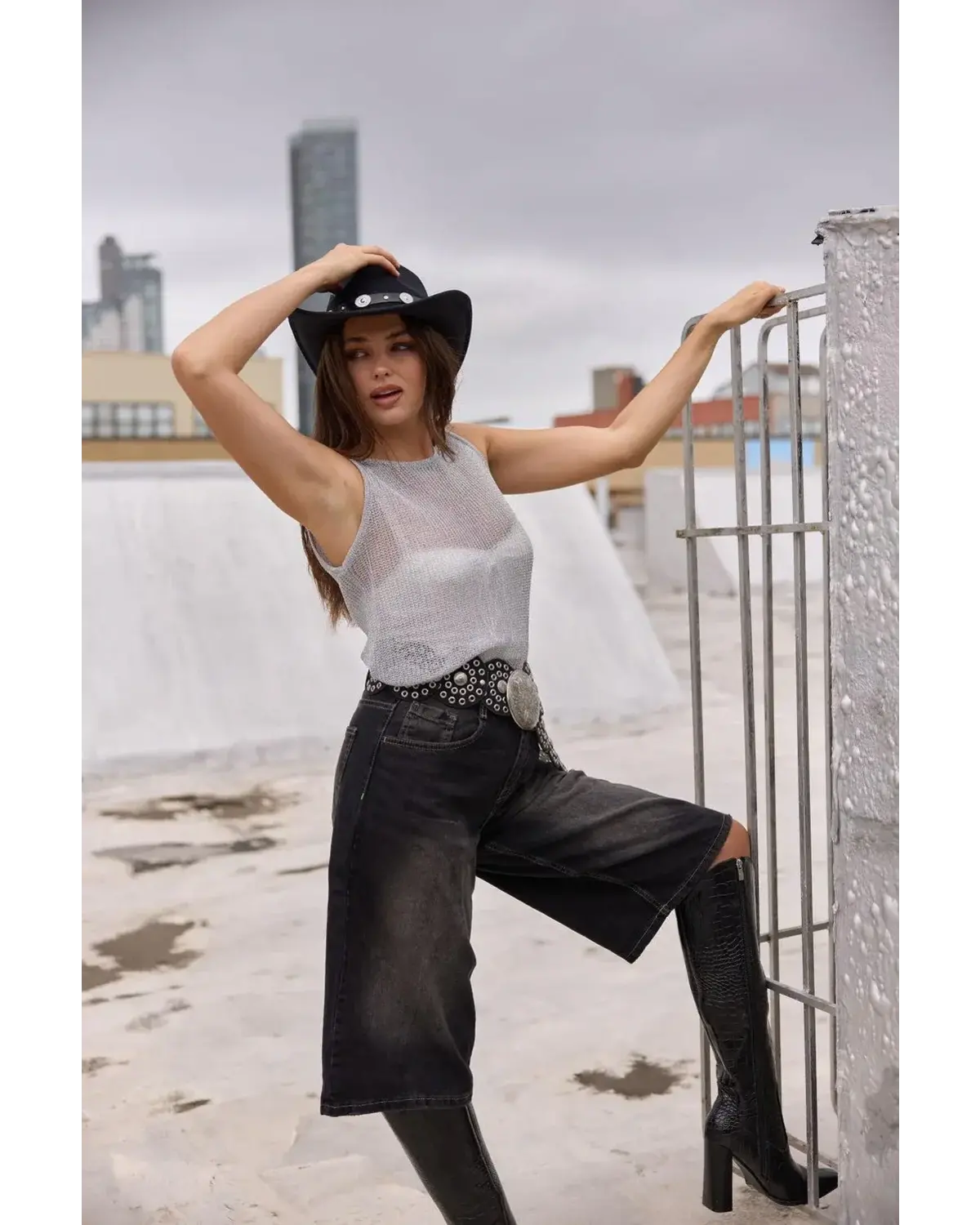 Western inspired belt
