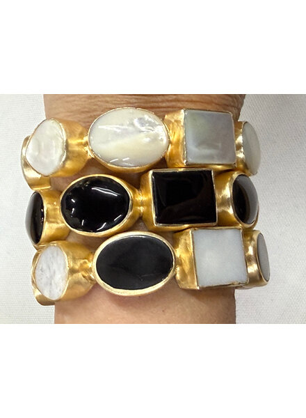 Quartz Bold Bicolor Cuff
