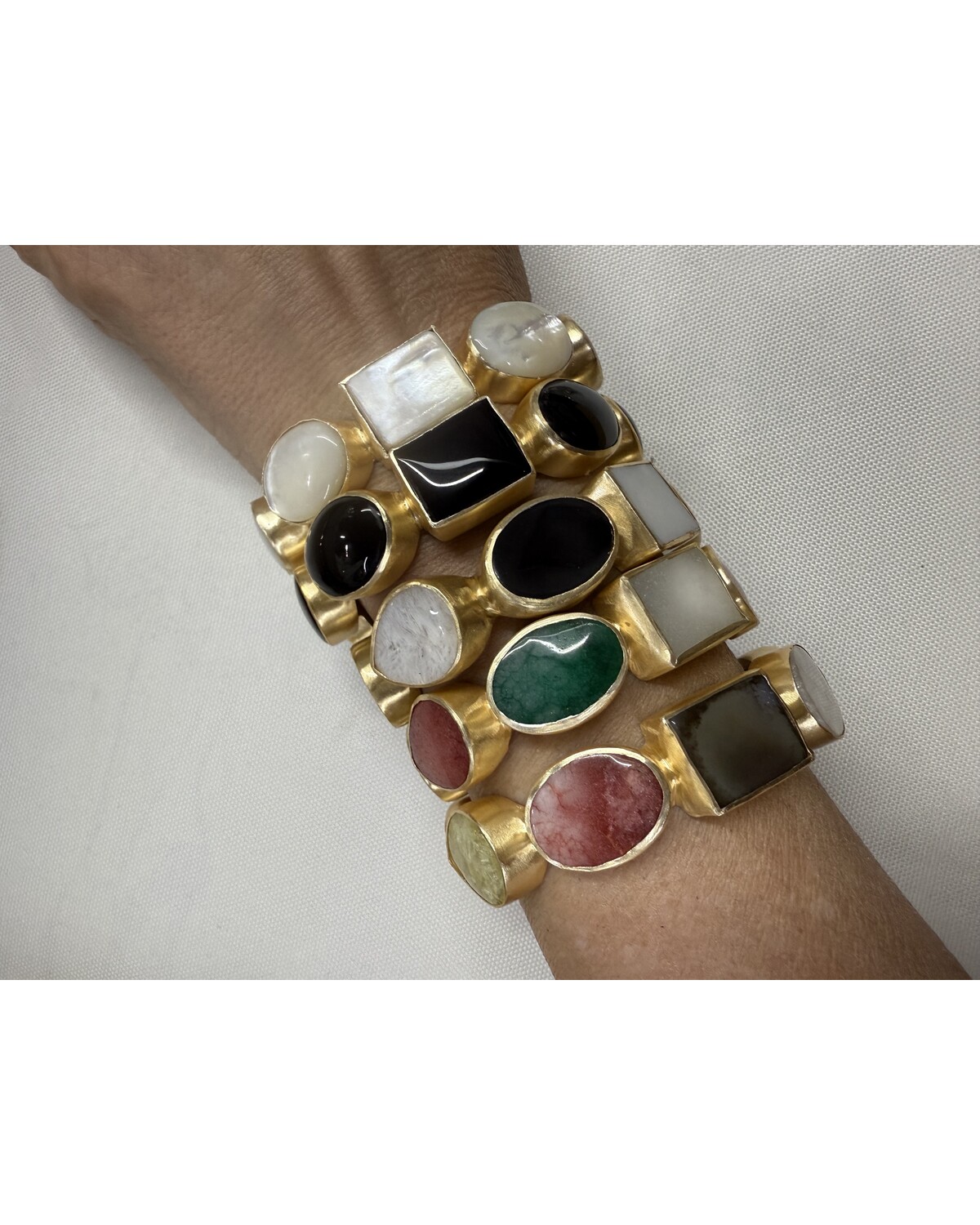 Quartz Bold Bicolor Cuff