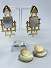 Mother pearl earrings