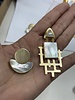 Mother pearl earrings