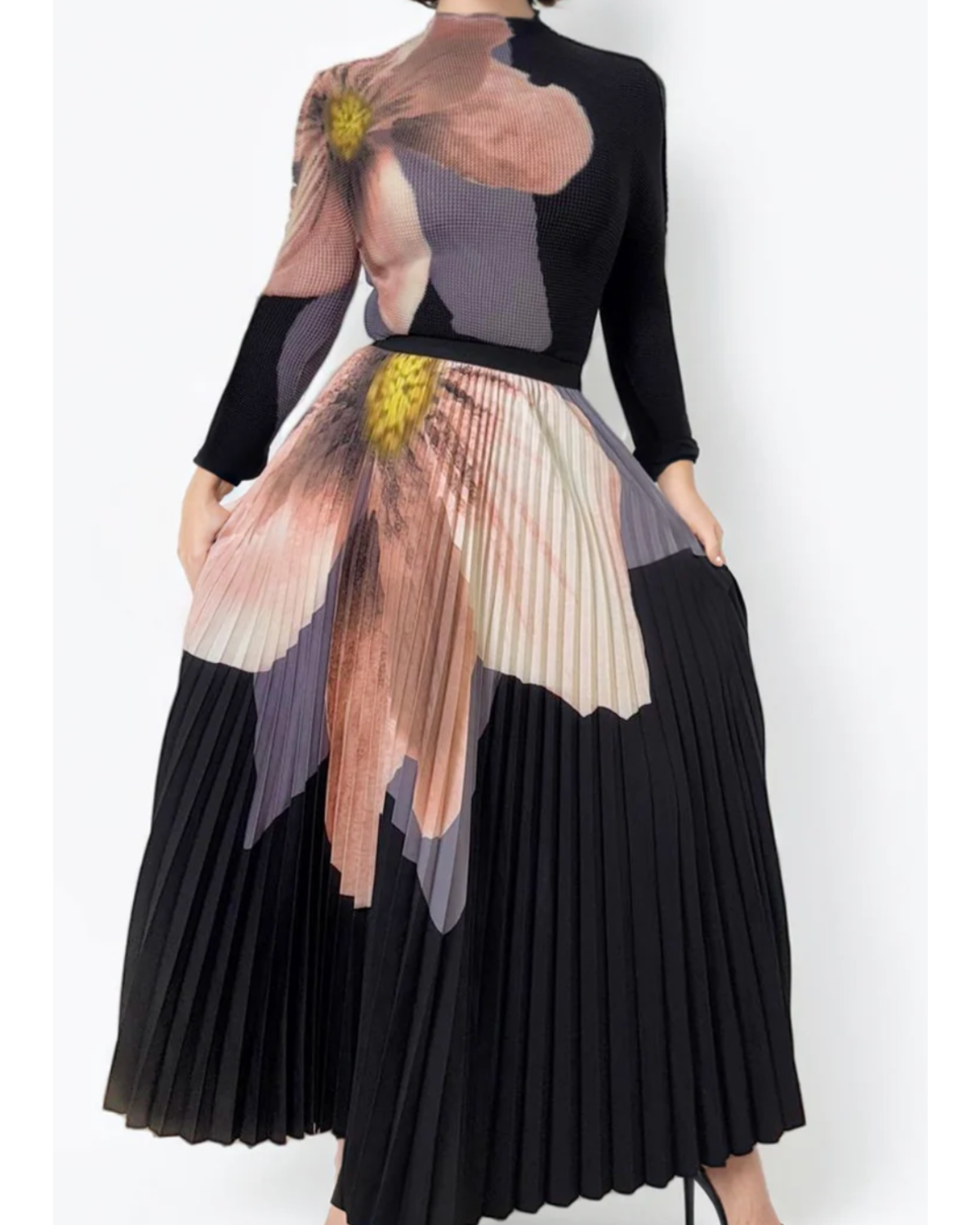 Flower Skirt & Blouse set