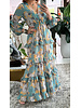 Exclusive boho chic maxi dress by designer mediym