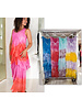 Tie dye silk Dress one size