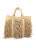 Tulum Fringe Tote Natural