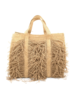 Tulum Fringe Tote Natural