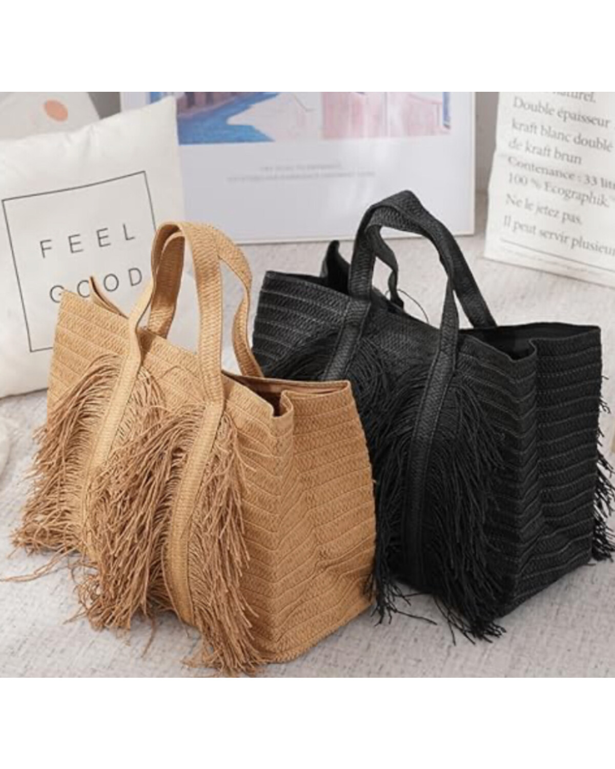 Tulum Fringe Tote