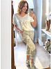 Sequins star jogger pants