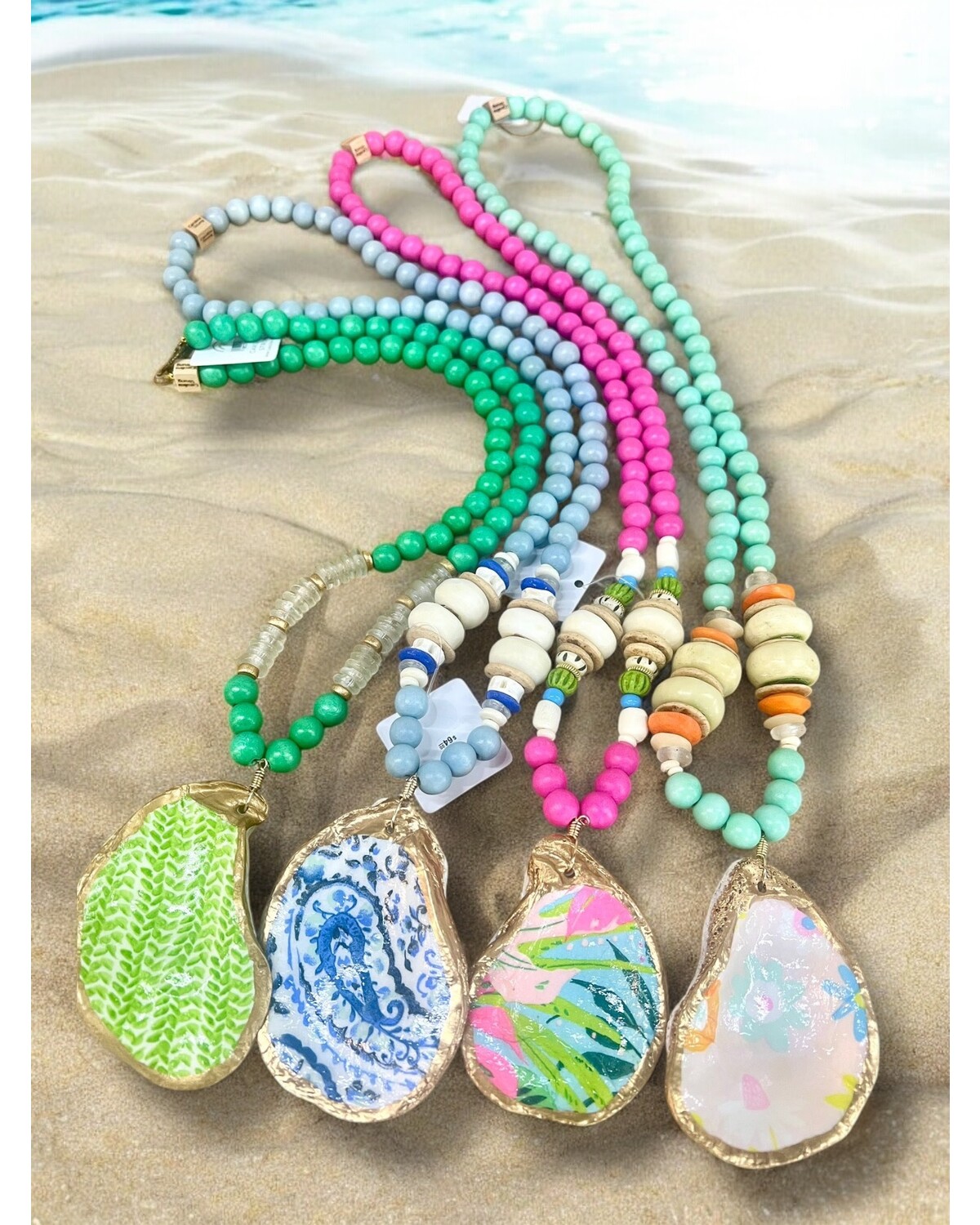 Handmade Shell Pendant Necklace