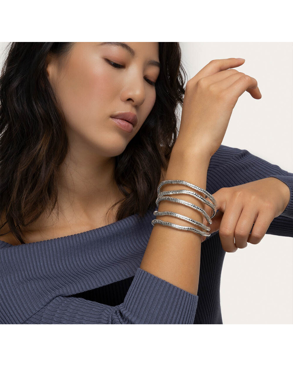 mi2112 BRACCIALE/COLLANA SERPENTE VINTAGE PICCOLO