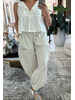 Striped side pocket jogger pant