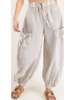 Striped side pocket jogger pant