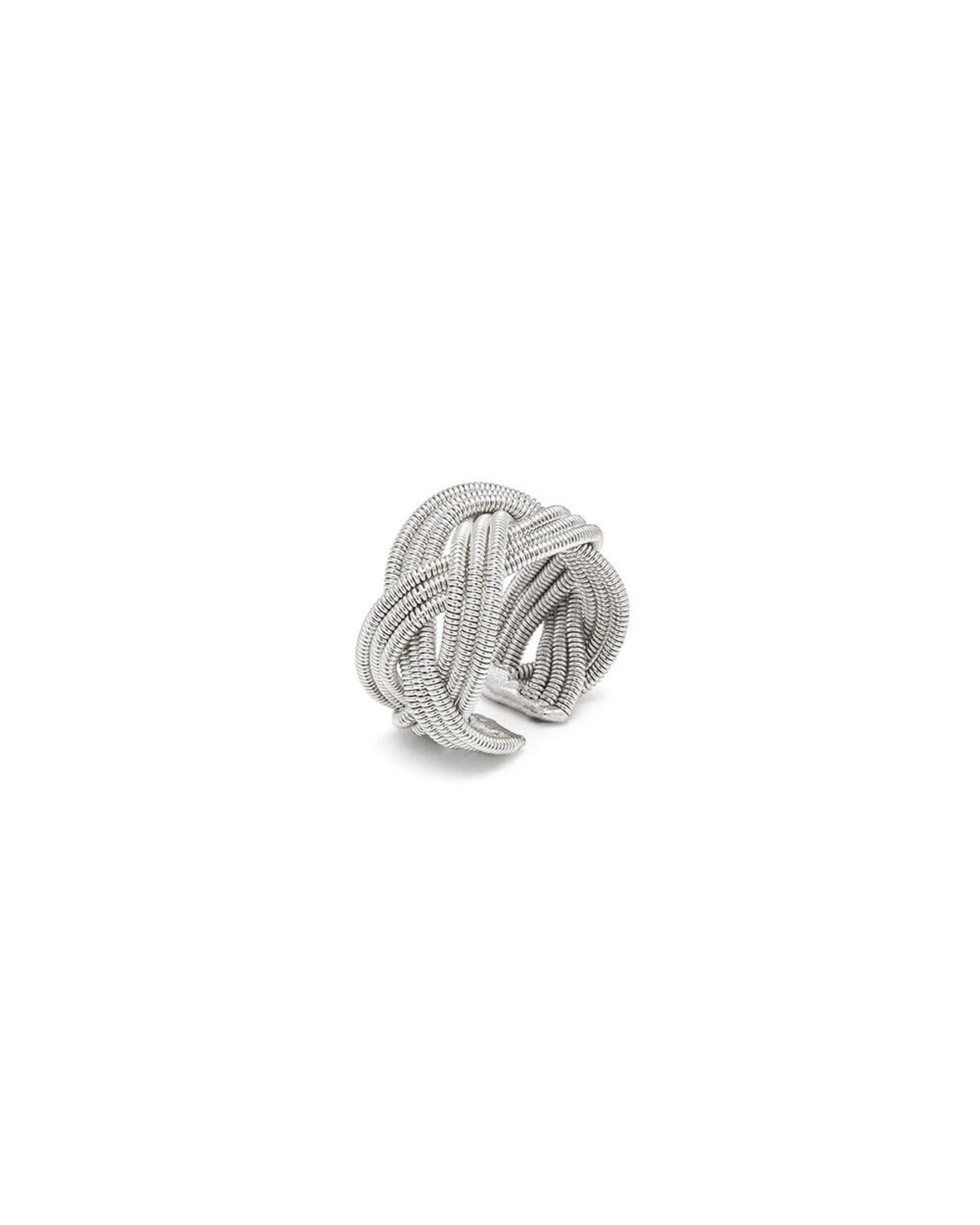 mi5064ANELLO FASCIA TRECCIA MOLLA