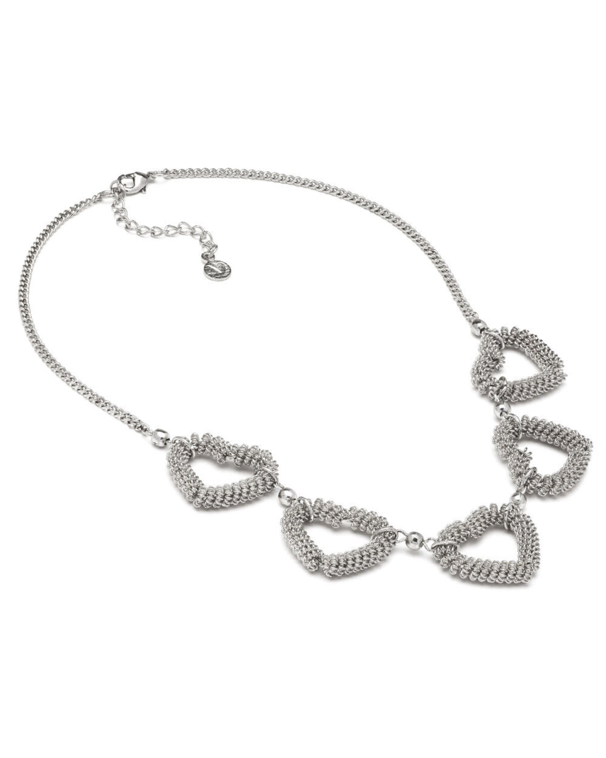 mi1126COLLANA SAGOME CUORI
