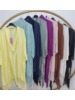 Silk Crossover Front Top With Pockets(more Colors)