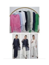 Silky Floaty Layers Top One size