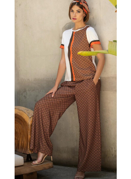 Retro flow pants