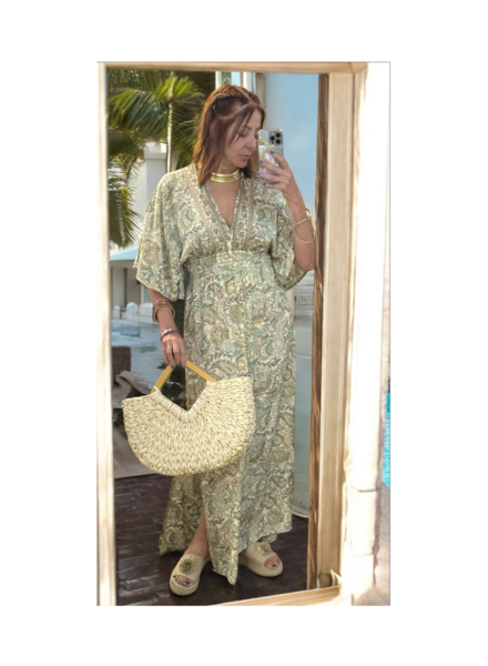 Paisley Gold Maxi one size
