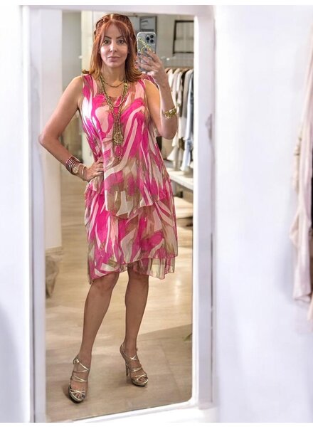 Silky Pink Dress
