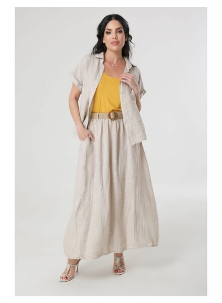 Linen skirt belt Not included One size