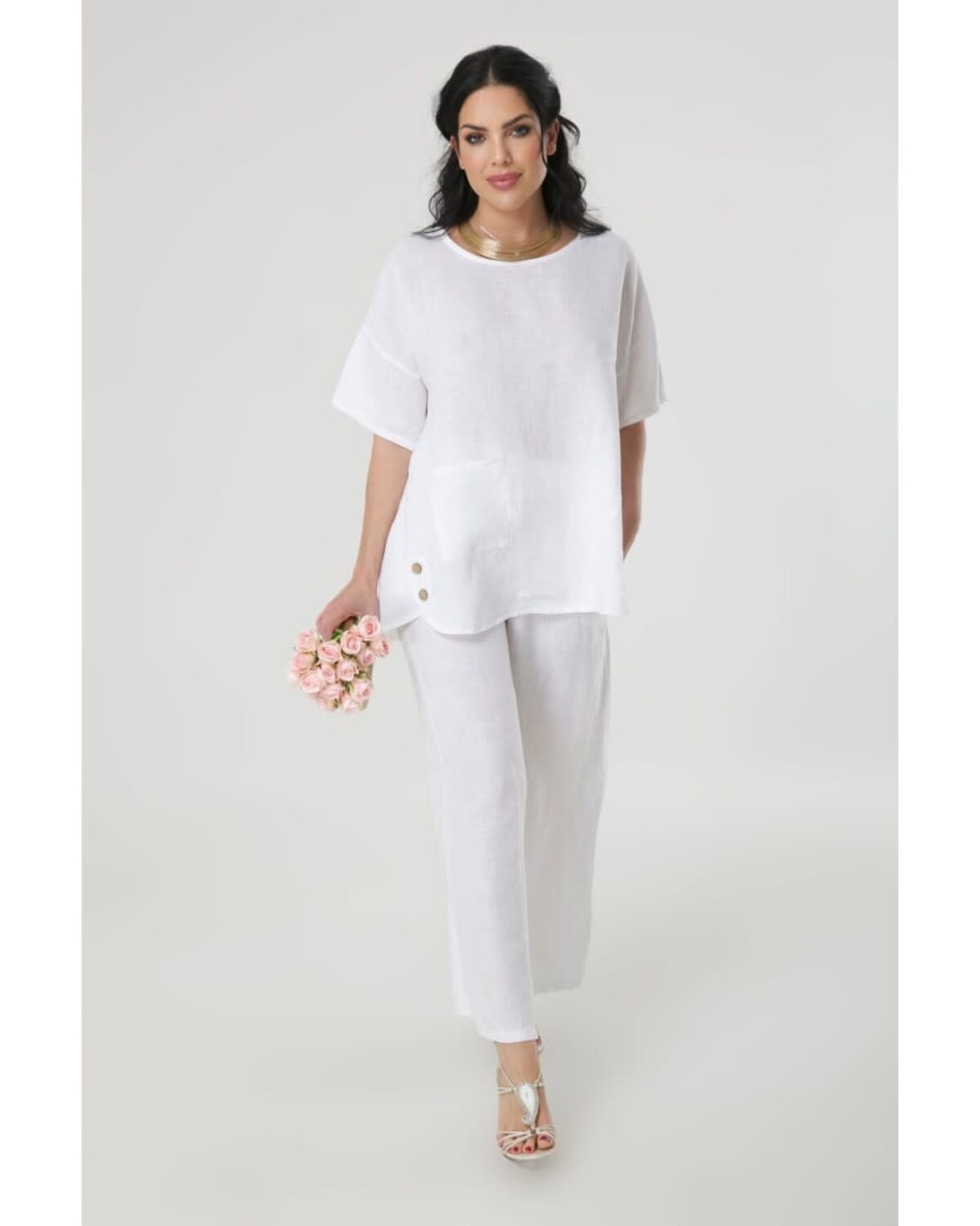 Breeze linen  Top One size